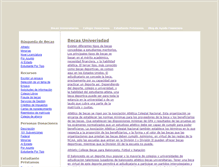 Tablet Screenshot of becasuniversidad.info
